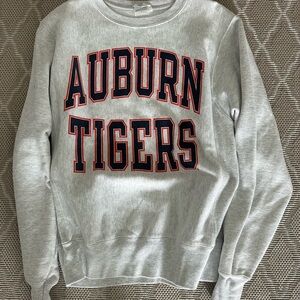 Champion Gray Auburn Tigers Sweatshirt